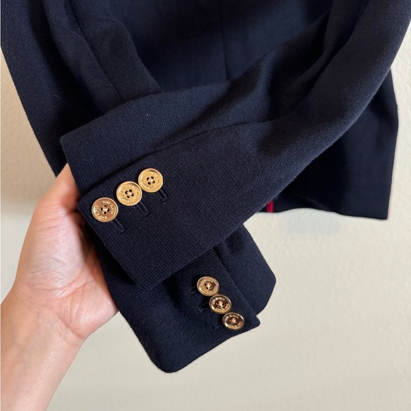 Tory Burch Women's Long Sleeve Wool Blend Blazer Jacket Small - Picture 10 of 16